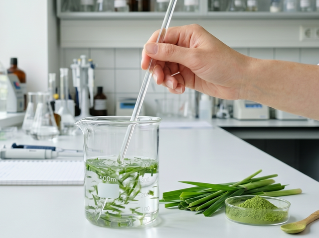 真菰の成分は、水溶性のものと不溶性のものがある